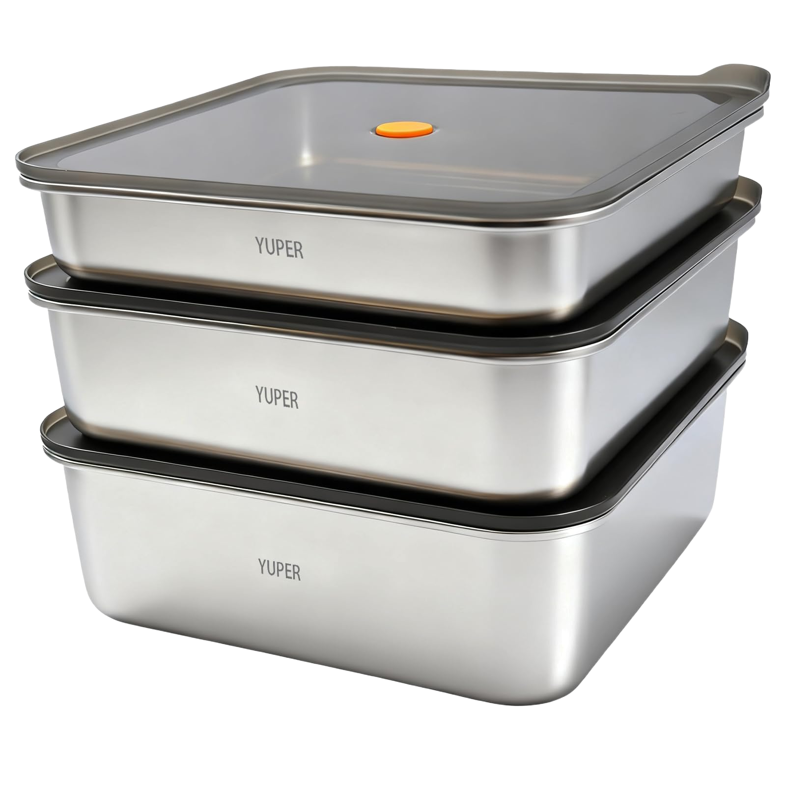 YUPER Stainless Steel Food Storage Containers