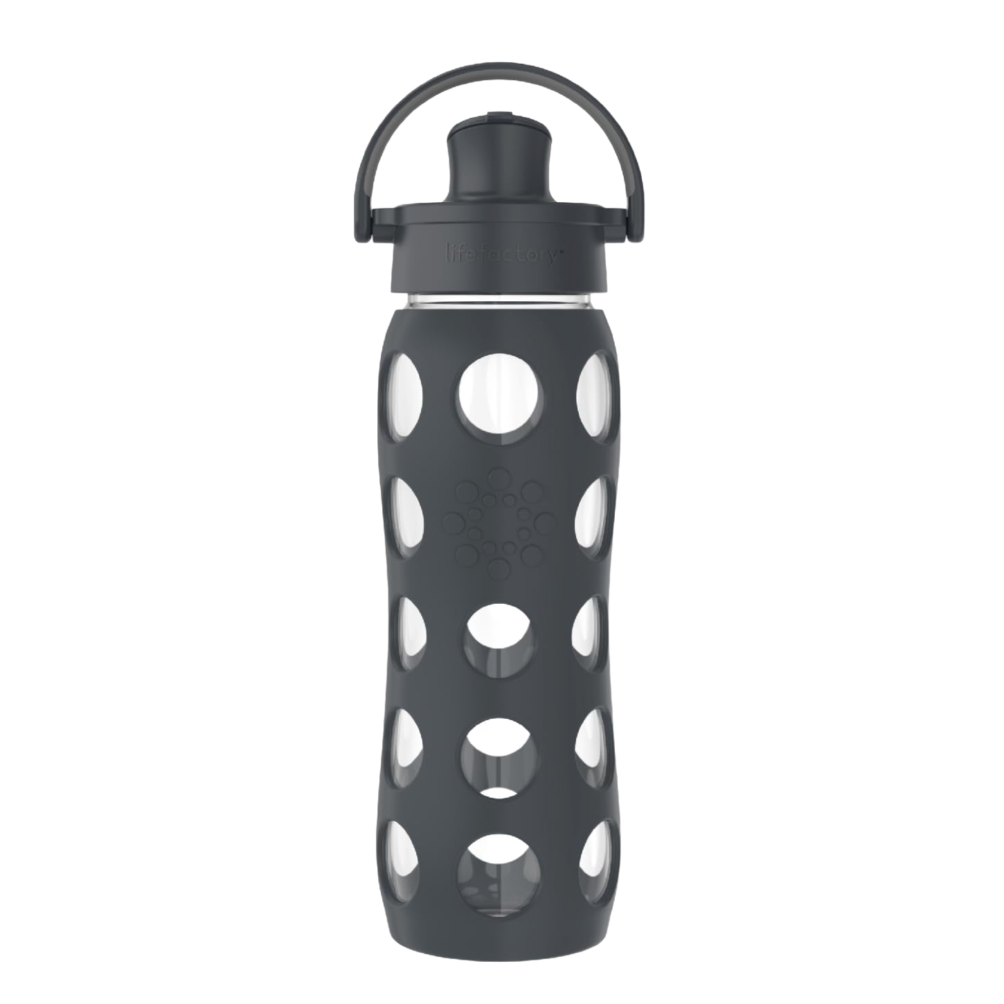 Lifefactory 22-Ounce Active Flip Cap Glass Water Bottle