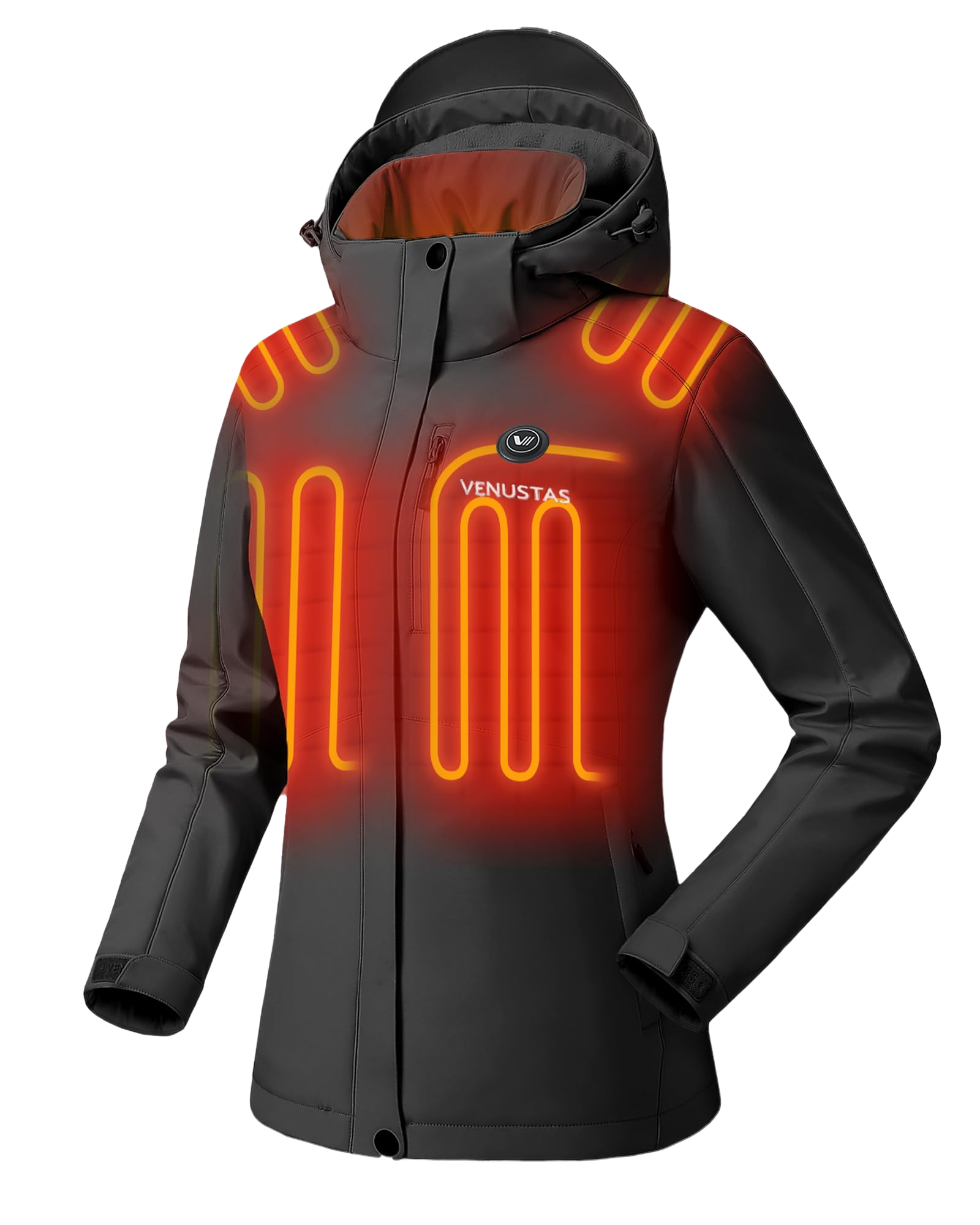 Venustas Women's Heated Jacket with Battery Pack