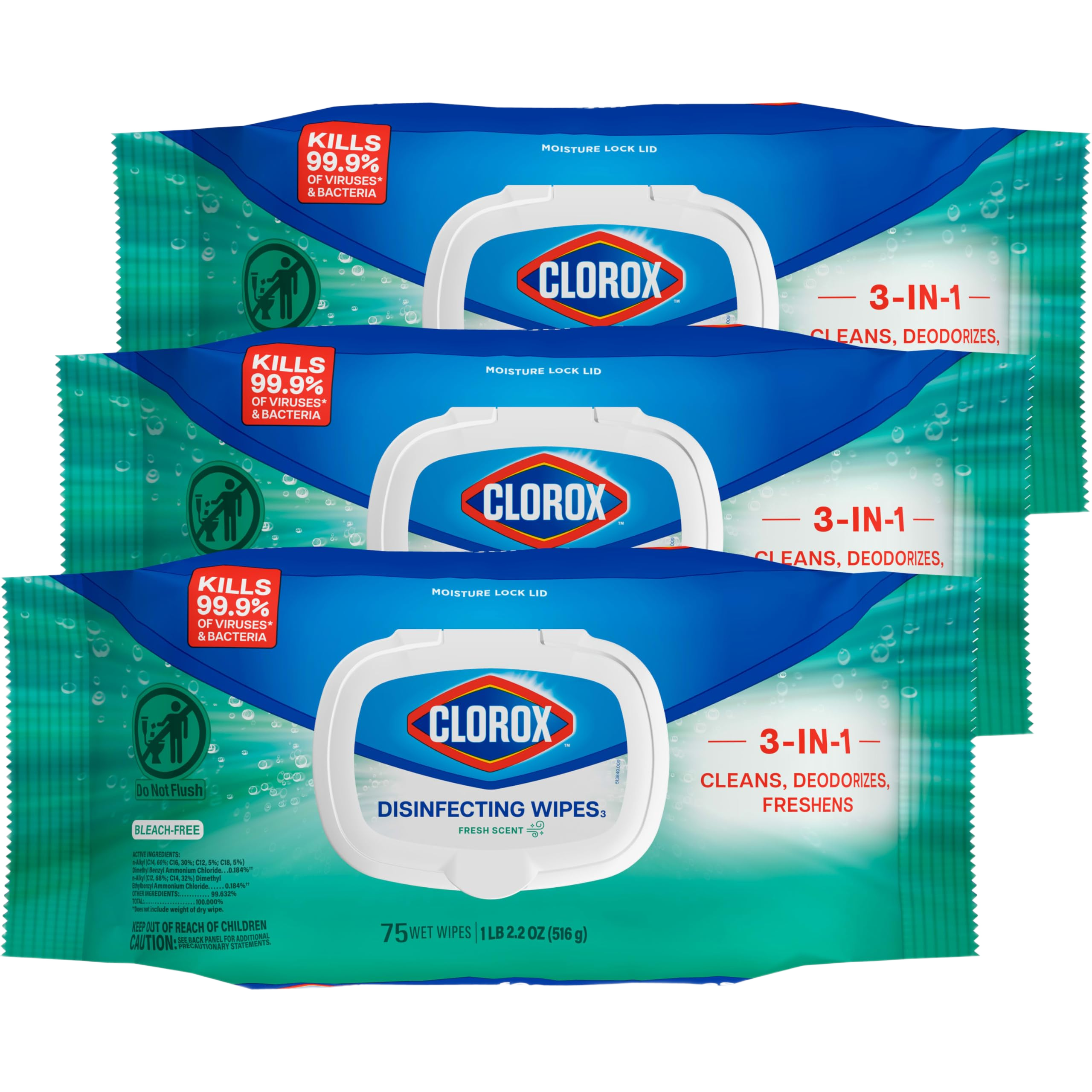 Clorox Disinfecting Wipes Flex Pack